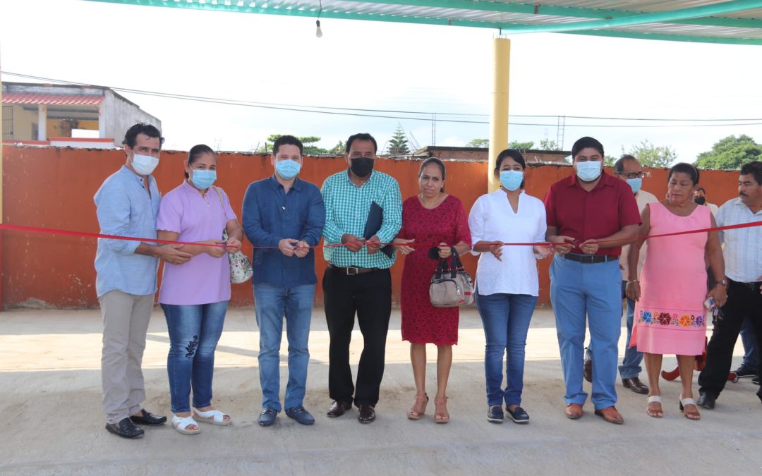 Gobierno De Cunduac N Hace Entrega De Techado En Secundaria En